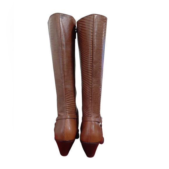 Maria Lya Women's Brown Western  Cowgirl Boots Size 8 - Picture 7 of 11